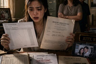 Buwan-buwan akong nagpadala ng ₱32,000 para bayaran daw ang utang ng yumao kong mga magulang—hanggang sa isang matandang nagpautang noon ang tumingin sa akin at bumulong: “Iha, wala silang utang kahit piso.”