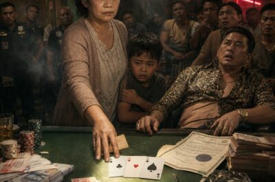Tinawag Siyang Pobring Biyuda Matapos Lokohin ang Anak Niya sa Ilegal na Sugal—Pero Nang Umupo Siya sa Mesa, Doon Nalaman ng Lahat na ang Tahimik na Ina ang Pinakadelikadong Kalaban
