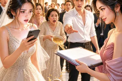 Kakalabas lang namin sa kasal, nawala ang perang regalo ko sa loob ng 7 minuto… Sinabi ng bangko na ako ang nagbabayad ng bahay ng mismong bridesmaid ng asawa ko At nang pumasok siya sa silid… doon pa lang nagsimulang lumabas ang lahat ng lihim