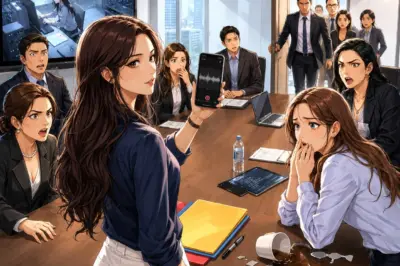 Pinilit ako ng buong kompanya na akuin ang kasalanan sa pamangkin ng Bise Presidente,  Pero walang nakakaalam na palihim kong nairekord ang buong pag-uusap.  At nang biglang umilaw ang screen ng meeting room…tumahimik ang lahat.