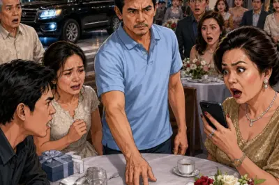 PINAGTAWANAN NG BUONG ANGKAN ANG KAHIRAPAN NG MGA MAGULANG KO SA ISANG HANDAAN SA HOTEL SA MAKATI… Akala ng lahat magtitiis na naman si Papa tulad ng ginawa niya sa loob ng dalawampung taon Pero ang sumunod niyang ginawa ang nagpatahimik sa buong bulwagan…