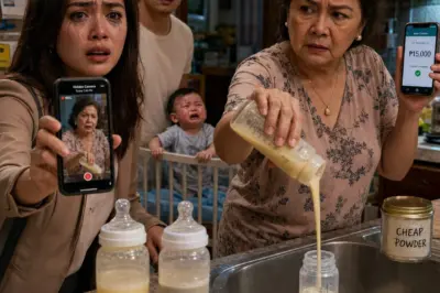 “Akala Ko Gatas Ko ang Sumisira sa Anak Ko—Hanggang Mahuli Ko ang Biyenan Kong Itinatapon ang Breast Milk Ko at Pinapalitan ng Murang Pulbos na Para Raw sa Pusang Gala”