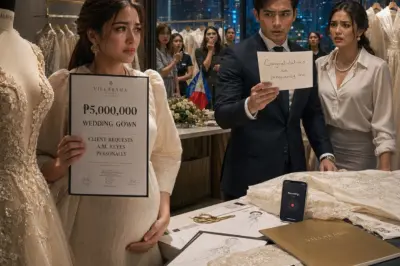 Iniwan Ako ng Asawa Ko Para sa Kanyang Kababata—Pero Hindi Niya Alam, Ako ang Disenyador ng Wedding Gown na Pinagmamayabang Niya sa Buong Maynila