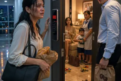 Pagbalik Ko sa Condo na Binili Ko Bago Kami Ikinasal, Hindi Ako Pinapasok ng Kasambahay—Doon Ko Nalaman na May Ibang Babae, Isang Bata, at Isang Planong Agawin ang Buhay Ko