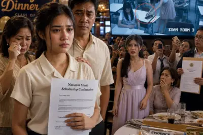 Tinawag Niya Akong Mandaraya Sa Huling Sampung Minuto Ng Entrance Exam, Pero Hindi Niya Alam Na Nakapasa Na Ako Sa Scholarship Ng Isang Prestihiyosong Unibersidad Bago Pa Niya Ako Ipahiya