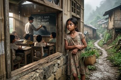 Ang Batang Babaeng Isinilang sa Bundok ng Sumpa, Hanggang Isang Guro ang Nagsabing Hindi Kasalanan ang Maging Anak na Babae—At Doon Nagsimula ang Pagtakas Namin sa Impiyerno