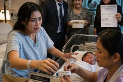 “Hindi Tugma ang Blood Type ng Anak Ko… Akala Ko Mali Lang ang Bracelet sa Ospital, Hanggang Makita Ko ang Pangalan ng Asawa Ko sa Birth Record ng Ibang Babae”