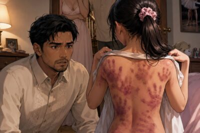 Nag-text sa akin ang 8-taong-gulang kong anak na babae: “TATAY, PUNTA KA SA KUWARTO KO. IKAW LANG.” Pagkatapos, tumalikod siya at ipinakita sa akin ang mga bakas ng kamay na nakatakip sa likod niya. Akala ko dadalhin ko lang siya sa piano recital sa parish hall nang araw na iyon, hanggang sa mabunyag ang isang nakakatakot na lihim tungkol sa mga taong kinatatakutan niya noon pa man…