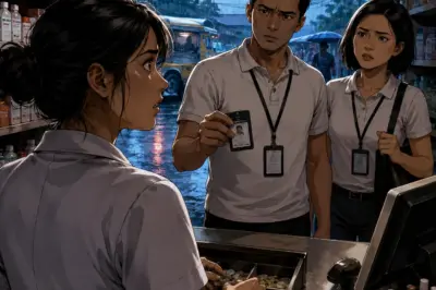 Cashier ako sa botika nang puntahan ako ng mga taga-background check ng gobyerno, tinanong nila ako tungkol sa entrance exam ko 18 taon na ang nakalipas, at nang banggitin nila ang pangalang gumamit ng score ko, nanlamig ako — dahil siya rin ang babaeng ginamit ng asawa ko para apakan ako sa loob ng walong taon.