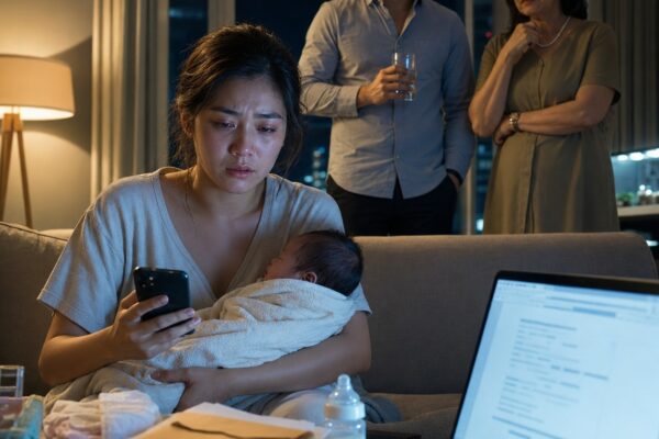 Sa Huling Gabi Ng Maternity Leave, Pinapirma Ako Ng Asawa Ko Sa Resign...