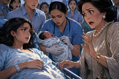 NANG SIGAWAN AKO NG BIYENAN KO SA MATERNITY WARD NA NAGLUWAL RAW AKO NG BATANG HINDI ANAK NG ASAWA KO, PINASURI KO LANG ANG HOSPITAL BRACELET NG SANGGOL—AT DOON NAGKAGULO ANG BUONG PAMILYA