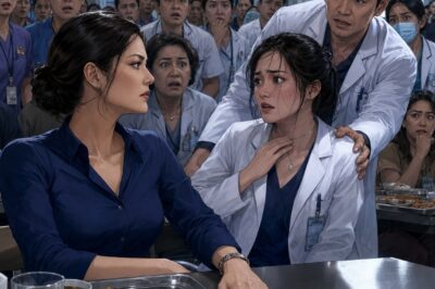 Pinalayas Ako ng Babaeng Doktor sa Canteen, Hindi Niya Alam na Ako ang Bagong Direktor ng Ospital—At ang Lalaking Ipinagyayabang Niya ay Asawa Ko Pala