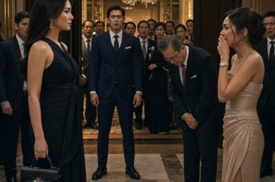 Hinarang Ako ng Sekretarya ng Asawa Ko sa Victory Party sa Makati, Pero Nang Yumuko sa Harap Ko ang Chairman ng Partner Company, Namutla Silang Lahat