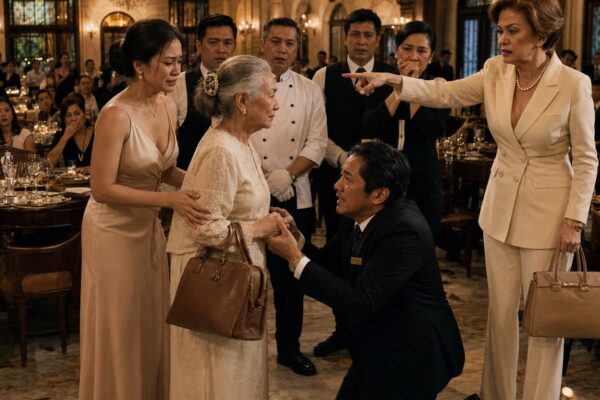 HINAMAK NG MAYAMANG BIYENAN ANG LUMANG DAMIT NG LOLA SA HAPUNAN NG PAM...