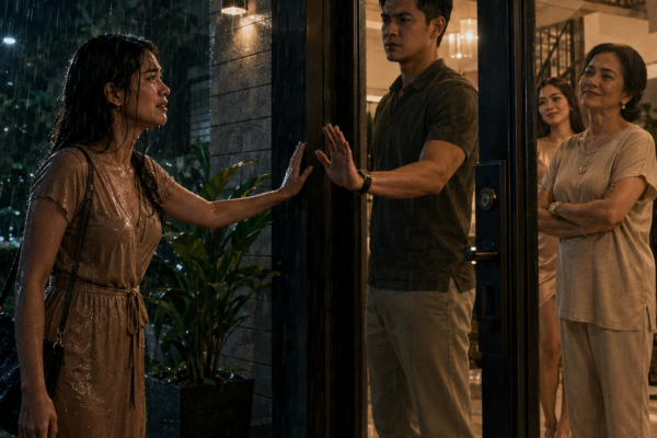 Sa Gitna ng Bagyong Gabi, Isinara ng Asawa Ko ang Pinto Para sa Kabit ...
