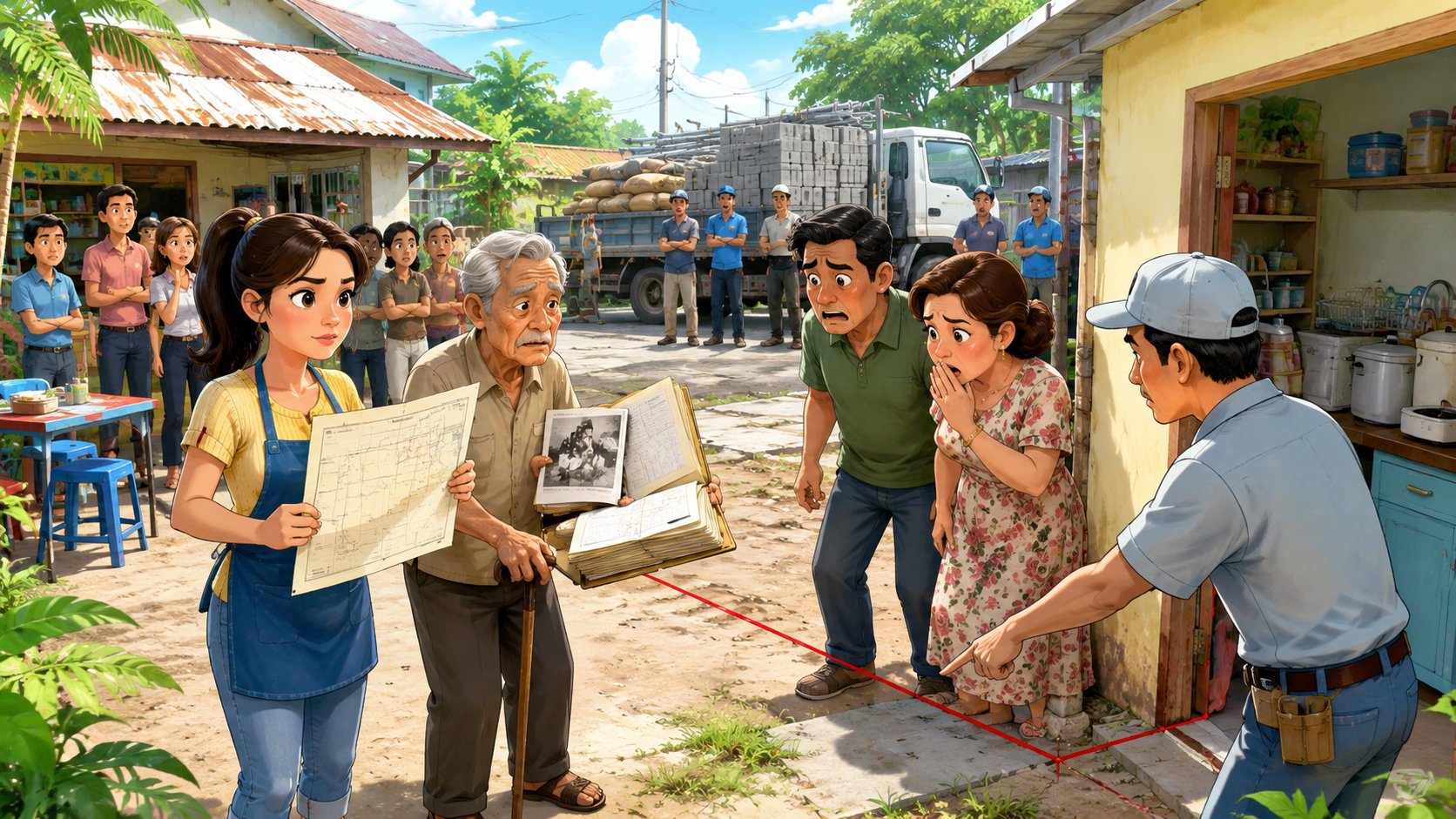ANG MGA KAPITBAHAY AY DUMAAN SA BAKURAN KO SA LOOB NG 12 TAON AT PINIPILIT PA AKONG IPAUBAYA ANG DAAN — NGUNIT NANG DUMATING ANG DATING MAY-ARI DALA ANG MGA DOKUMENTO, BIGLANG NAMUTLA ANG BUONG PAMILYA